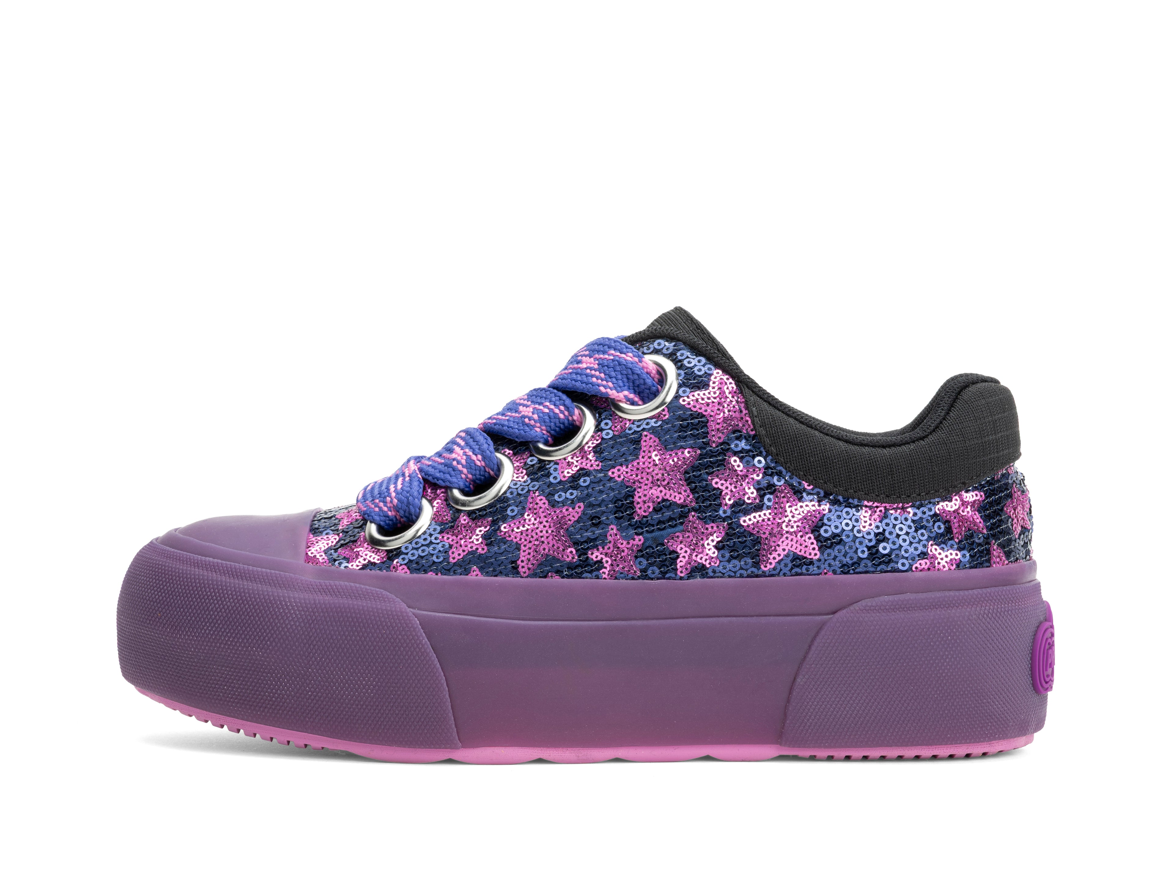 pink,purple - Profile Outside View