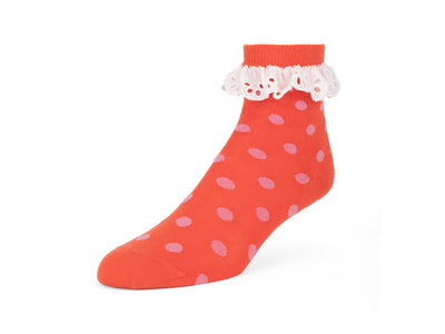 Dibs Vog Socks - Orange/Pink