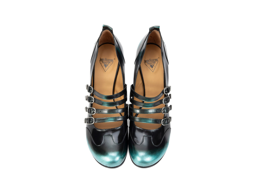 black_teal - Top View