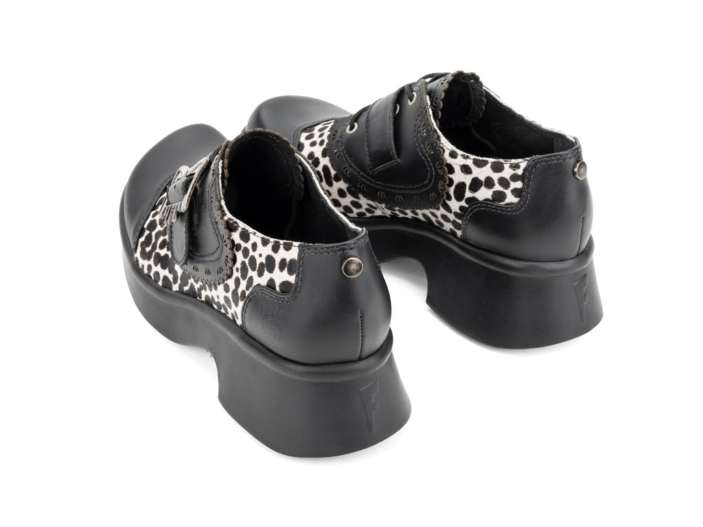 black,white - Back View