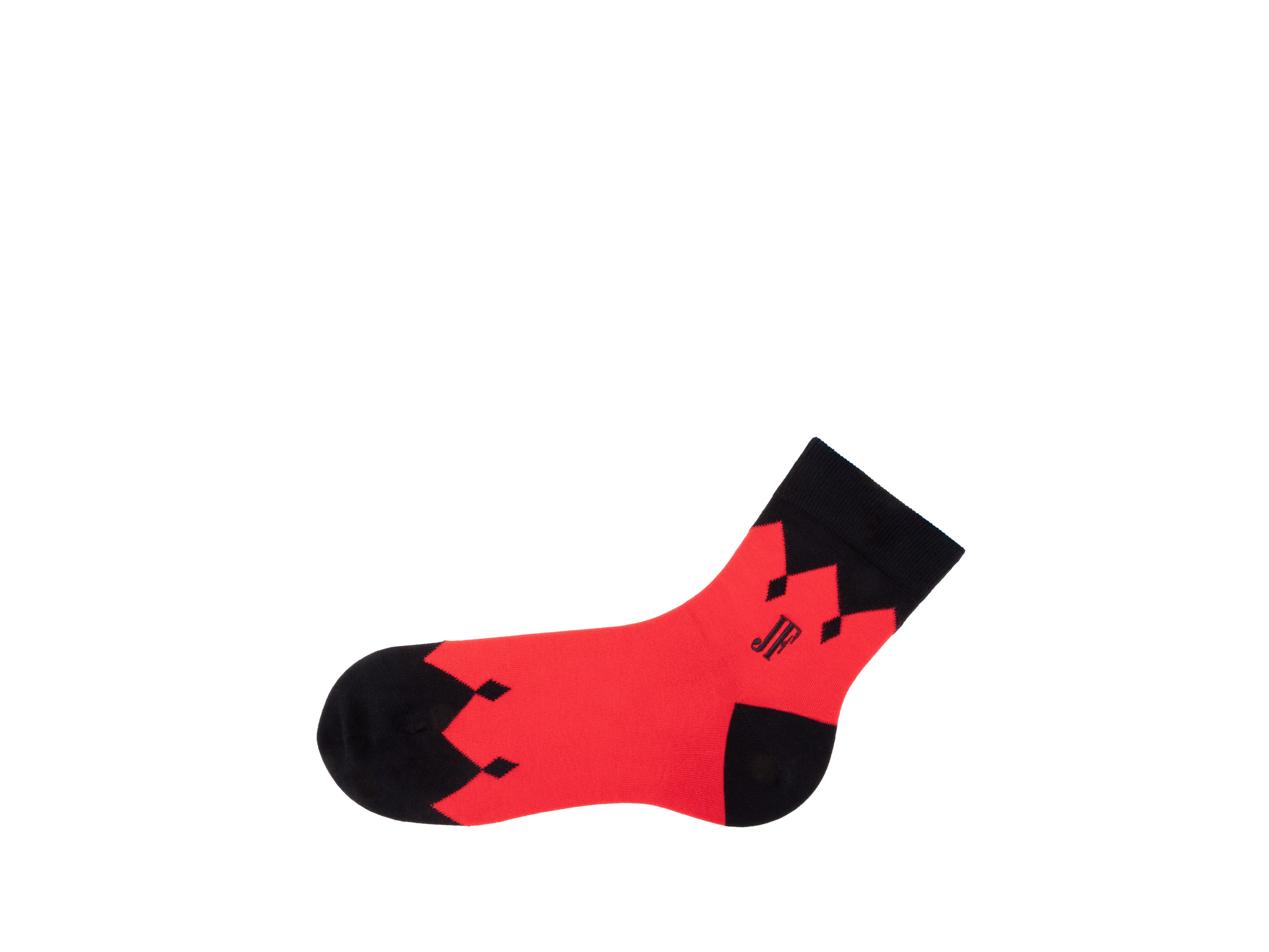 red_black - Left Sock