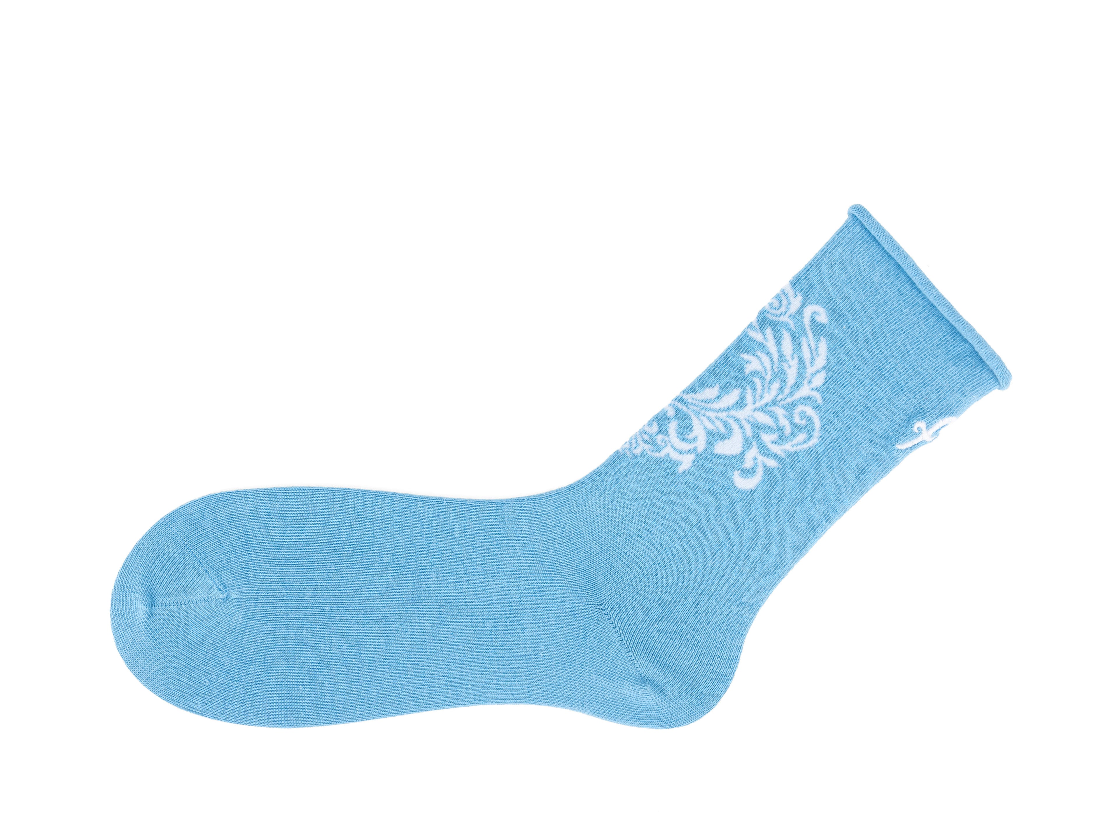 blue - Left Sock