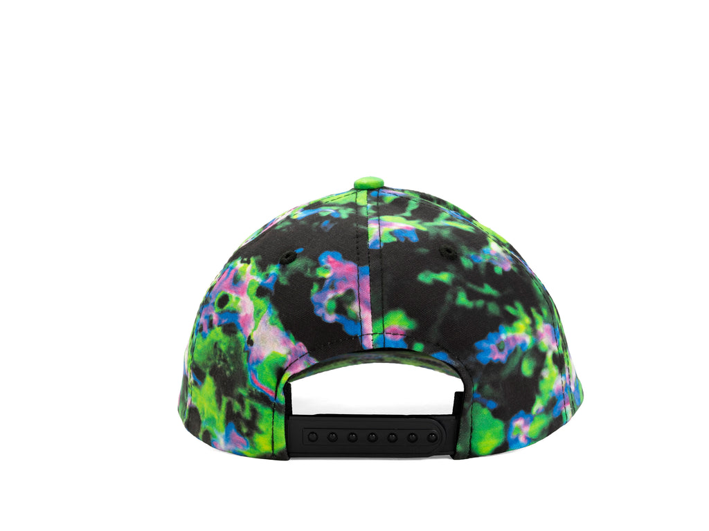 green_purple_tie-dye - Back View