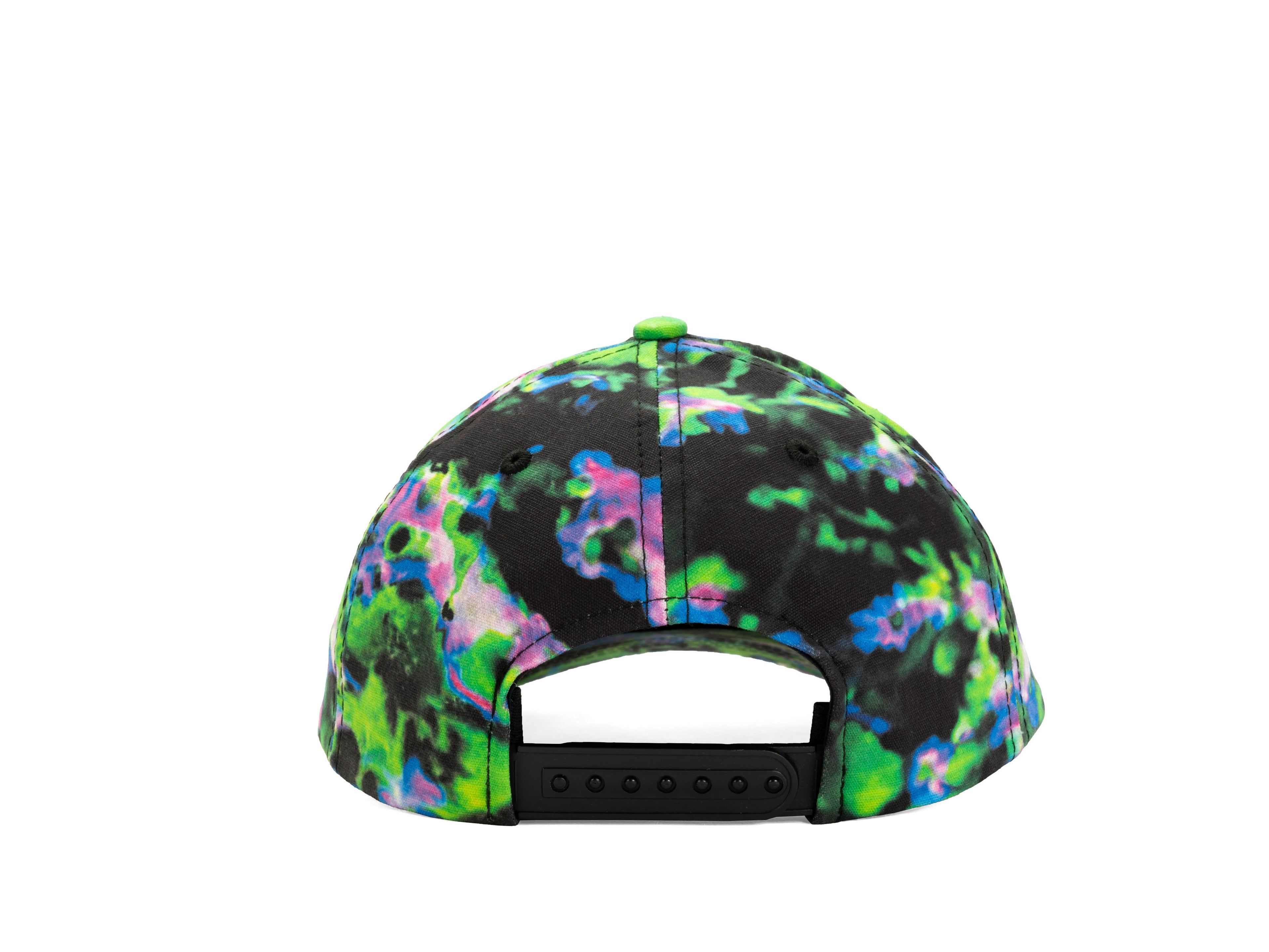 green_purple_tie-dye - Back View