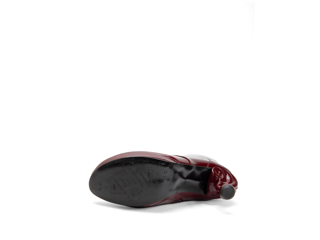 burgundy - Sole View