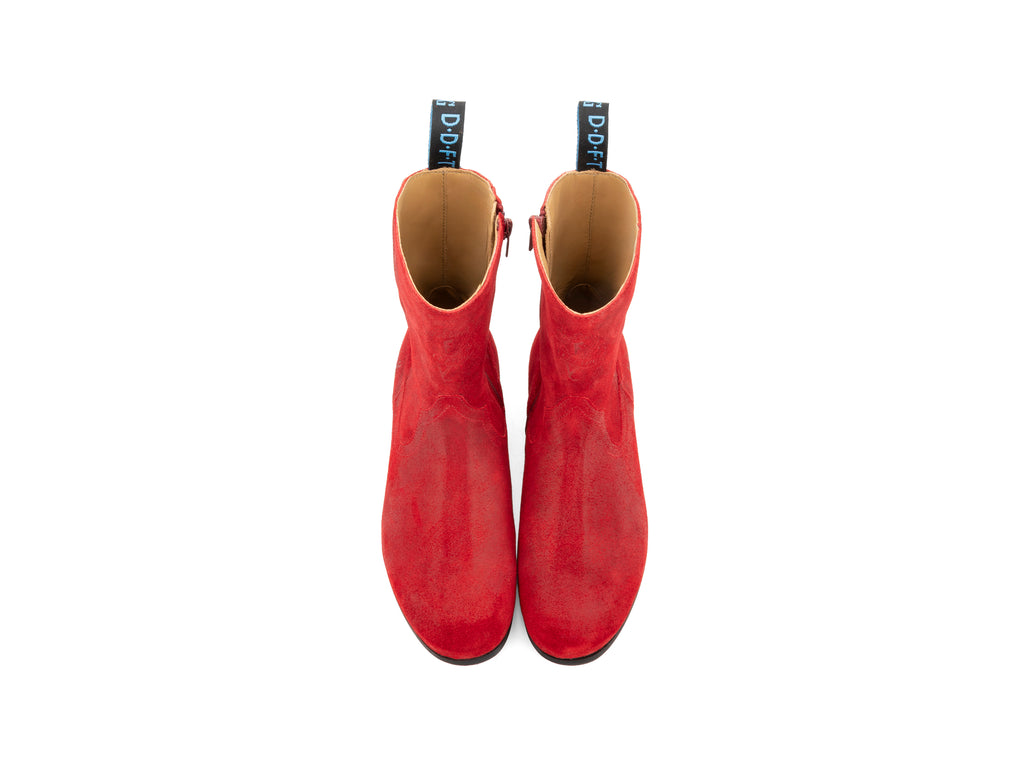red - Top View