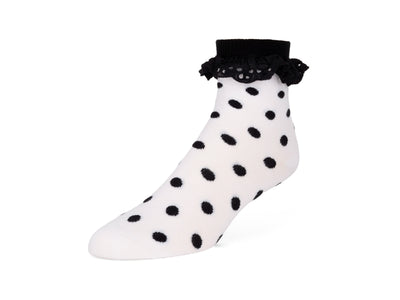 Dibs Vog Socks - White/Black