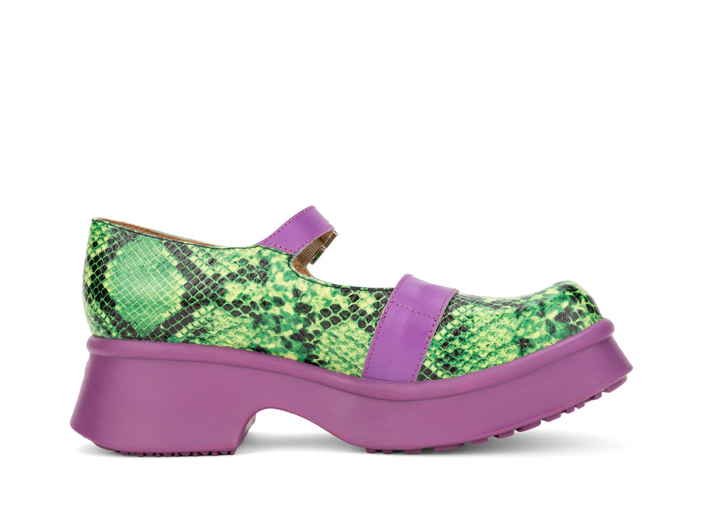 green,purple - Profile Inside View