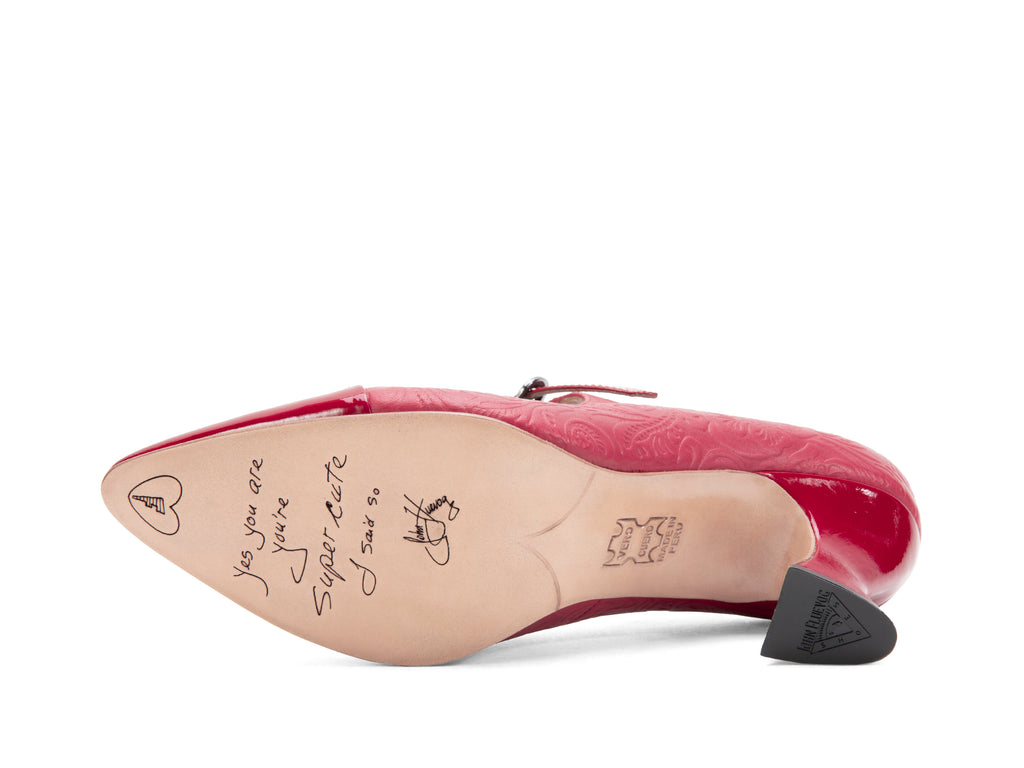 red_emboss - Sole