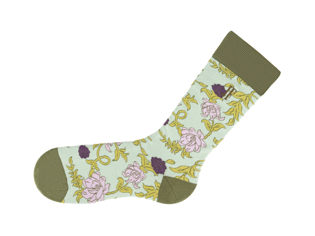 green - Left Sock