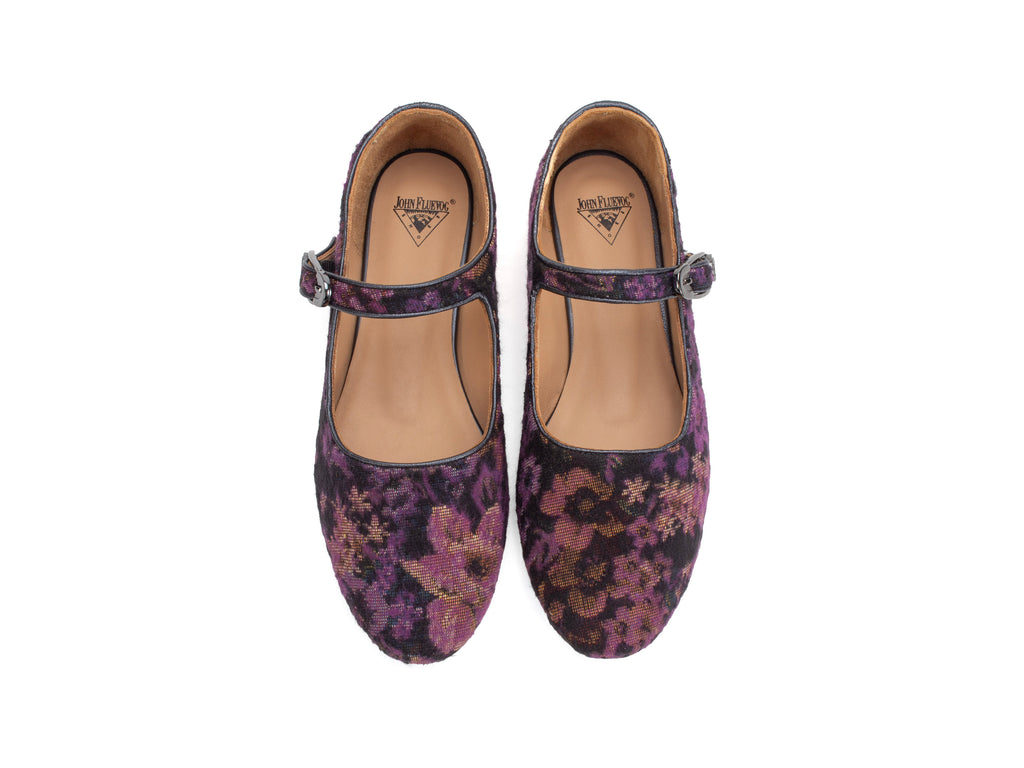 purple_wool_floral - Top