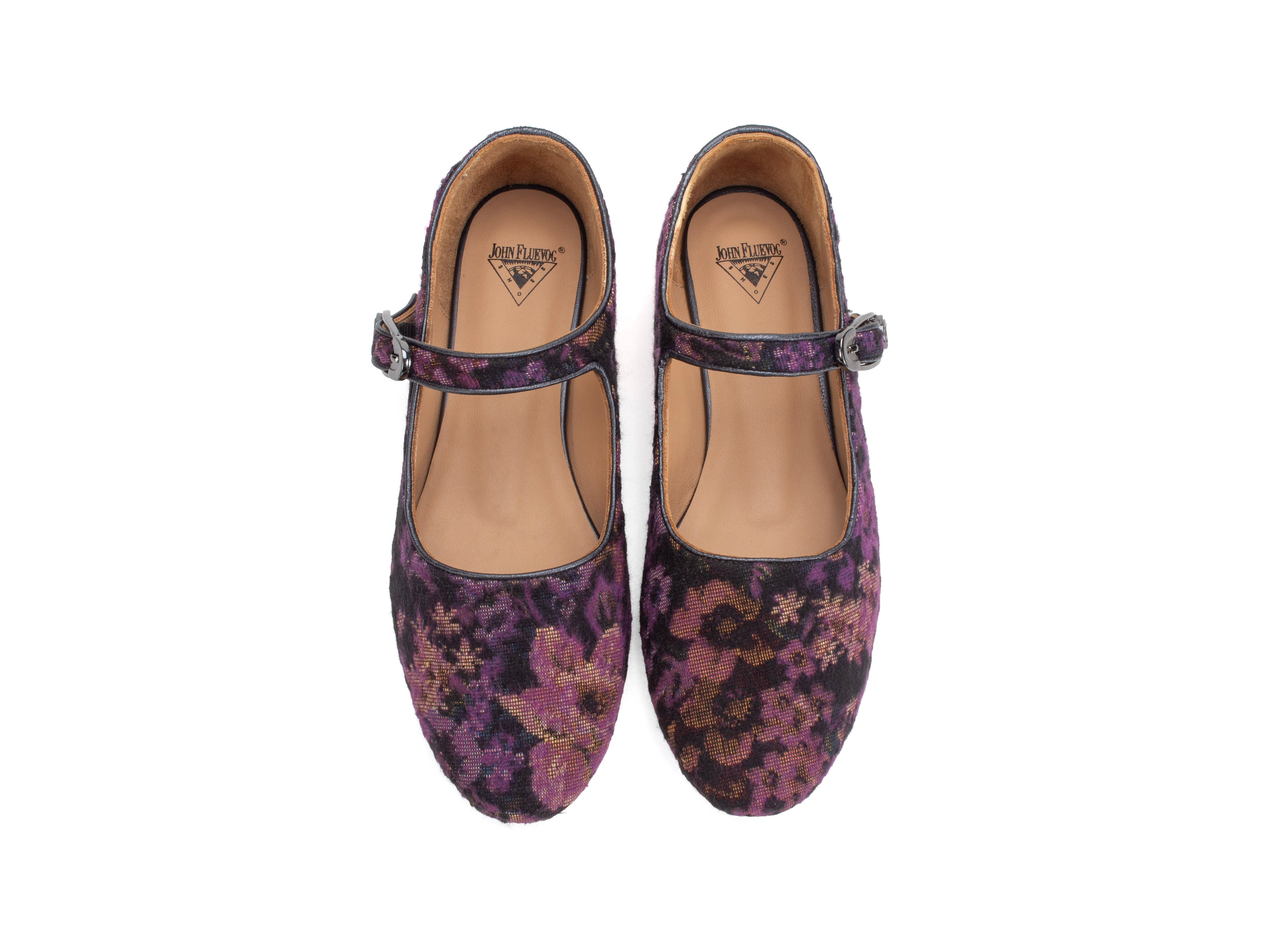 purple_wool_floral - Top