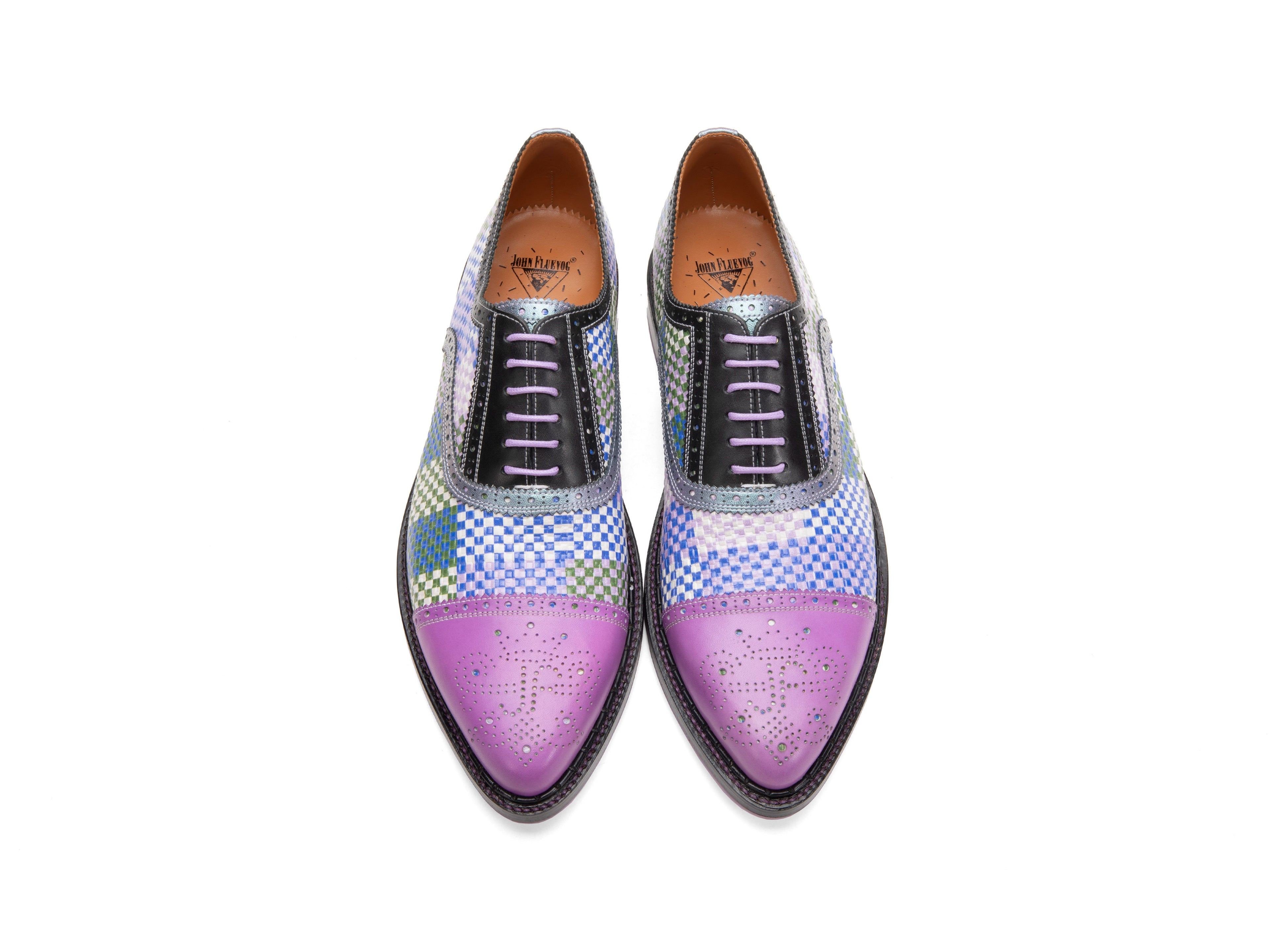 weave_purple_blue - Top View