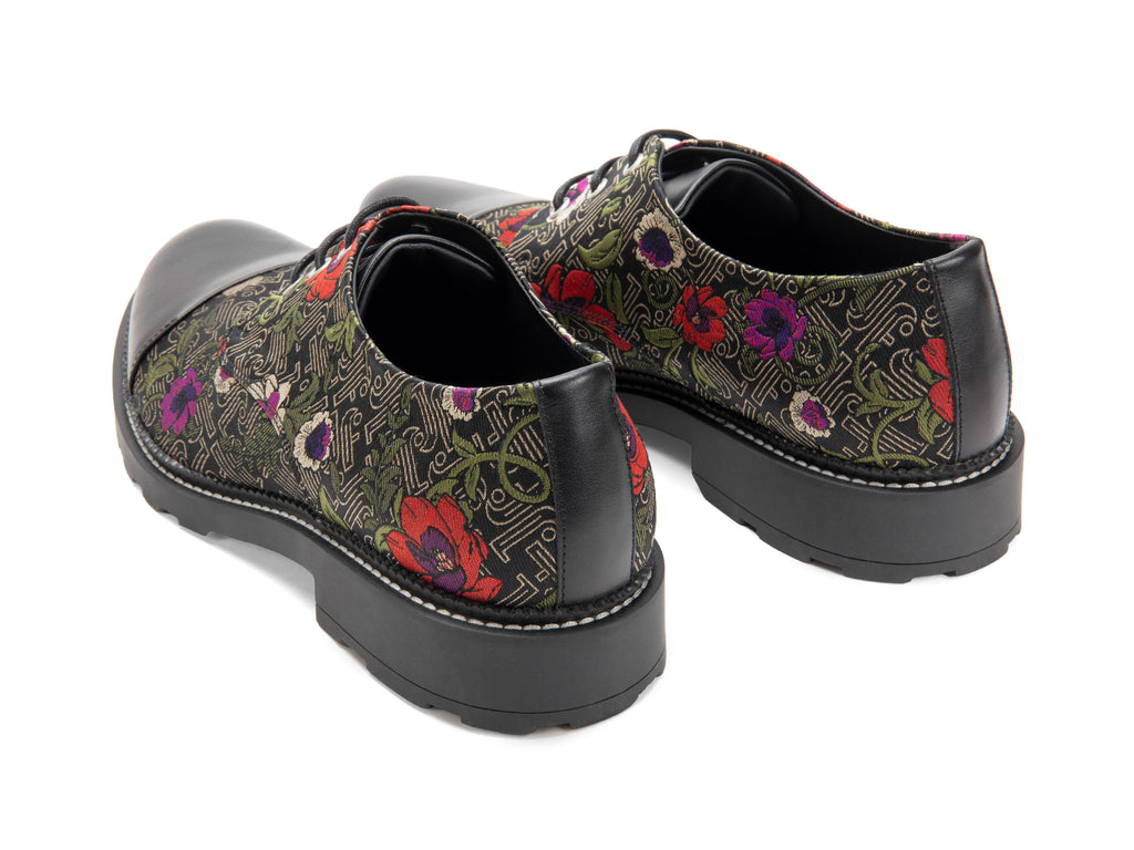 black_jf_floral - Back View