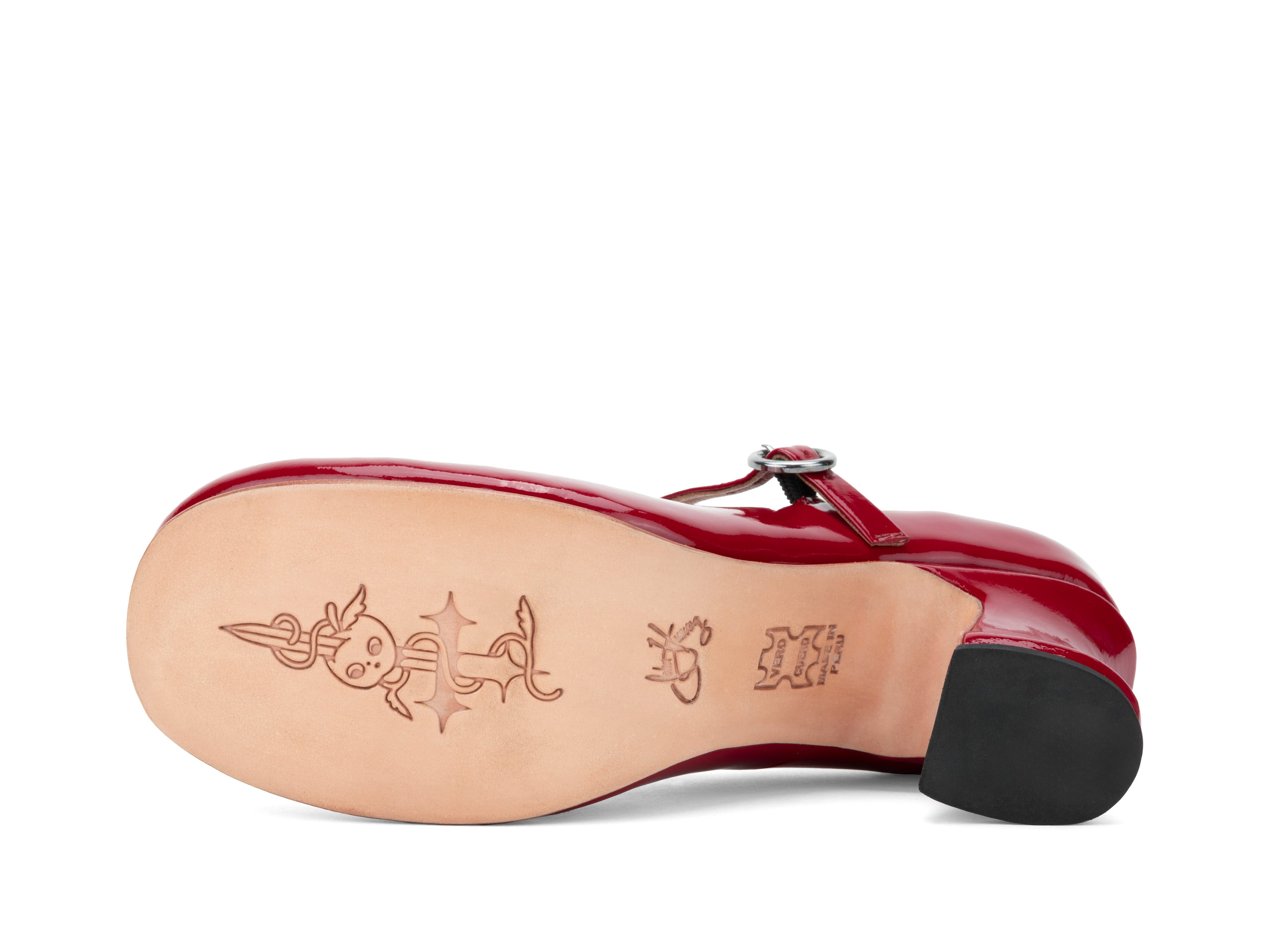 red - Sole View