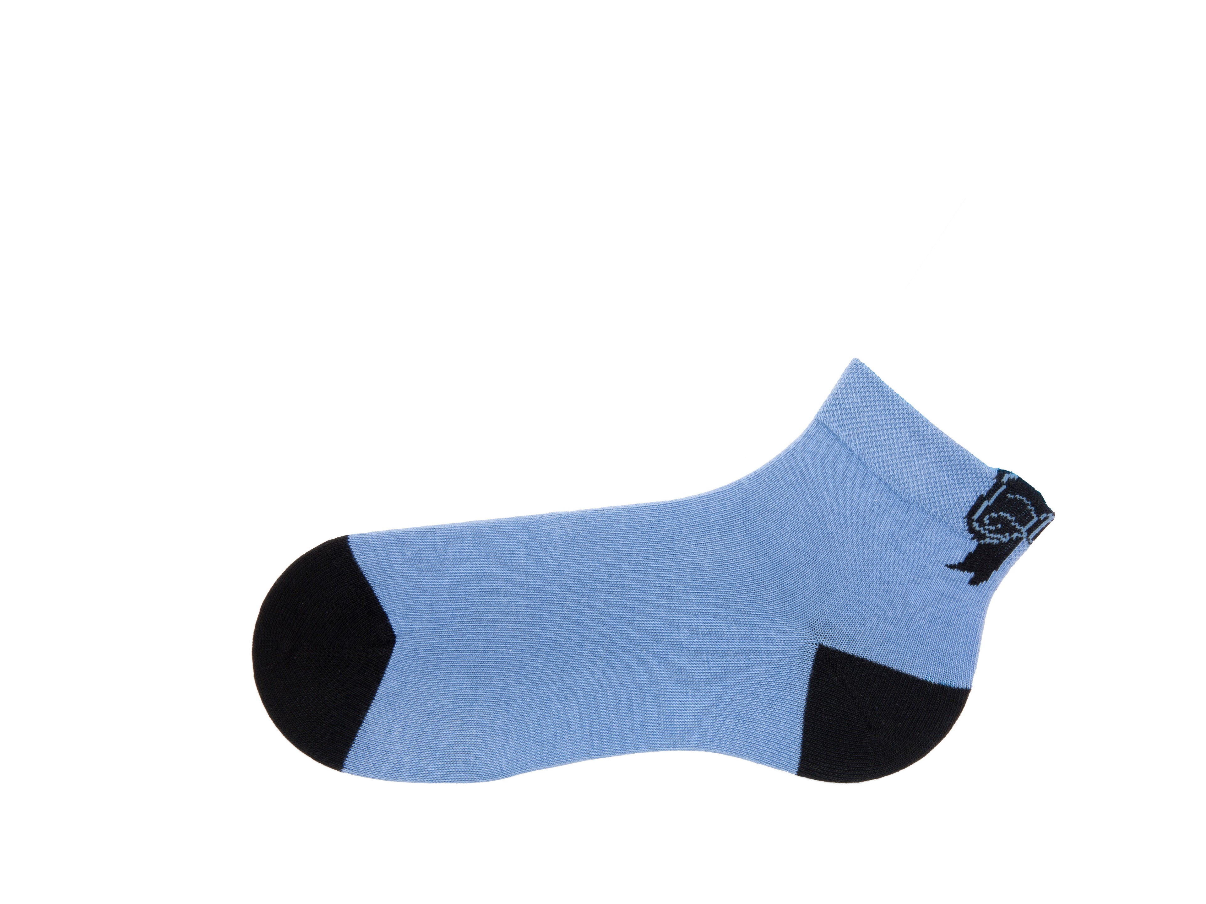 blue_black - Left Sock