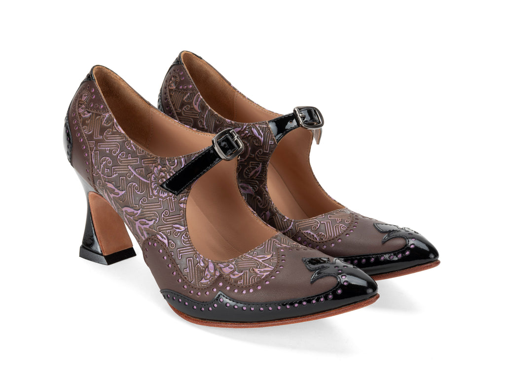 brown_black_purple - Quarter View