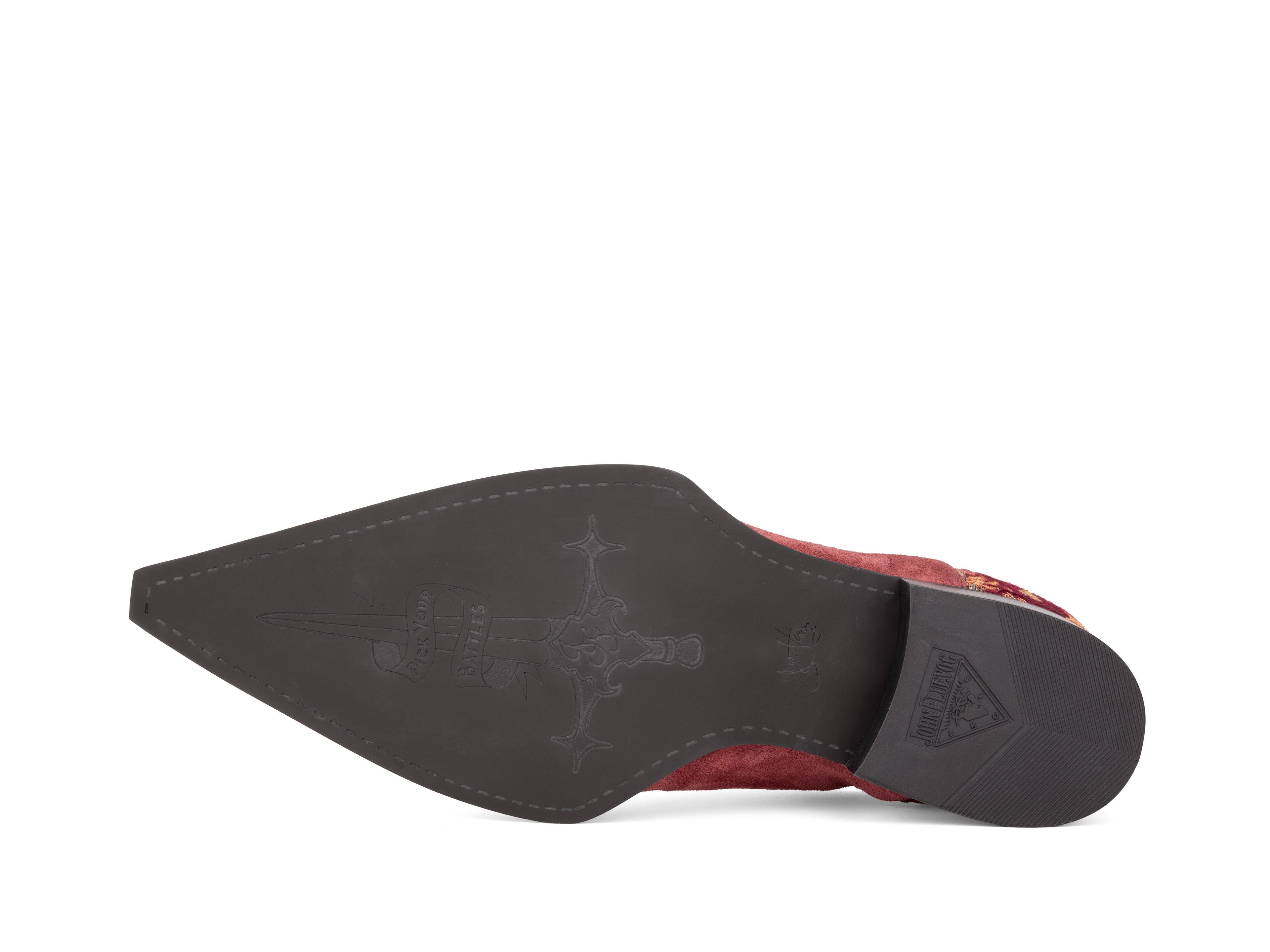 red - Sole View