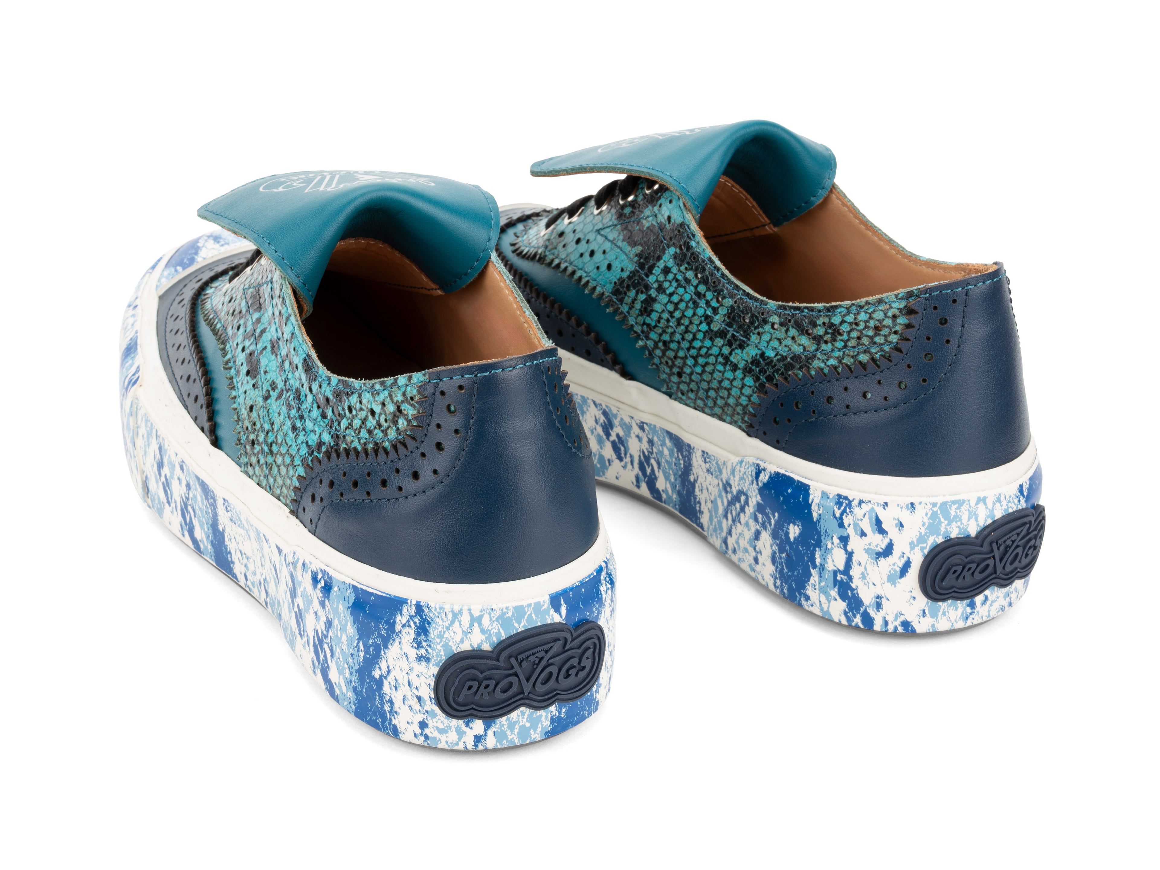 white,blue - Back Pair